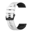 Correa de silicona de doble color de 22 mm para reloj Garmin 