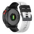 Correa de silicona de doble color de 22 mm para reloj Garmin y Coros 