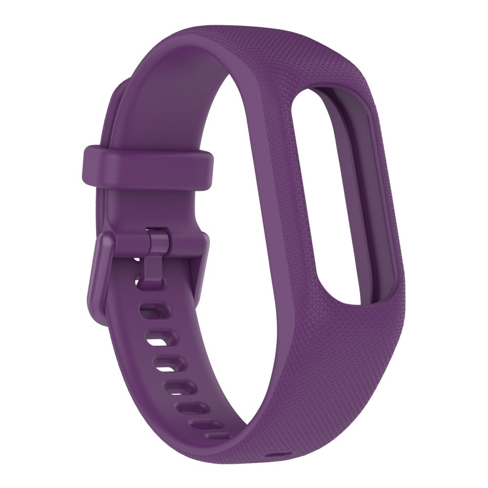 Meget smuk Garmin Vivosmart 5 Silikone Rem - Lilla#serie_10