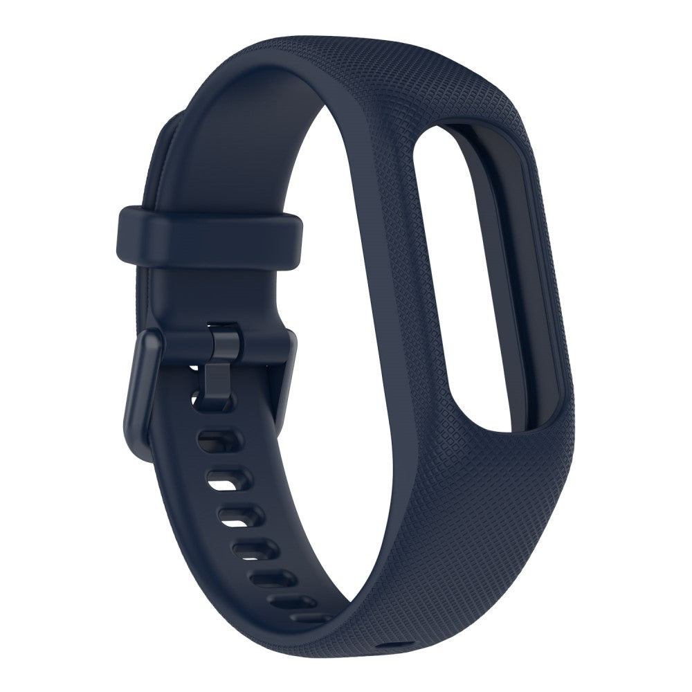 Meget smuk Garmin Vivosmart 5 Silikone Rem - Blå#serie_3