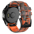 Correa de silicona con motivo de camuflaje de 26 mm para reloj Garmin 