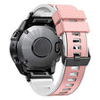 Correa de silicona bicolor para reloj Garmin 
