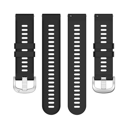 Rigtigt smuk Universal Garmin Silikone Rem - Sort#serie_11