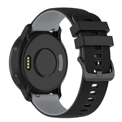 Mega fed Universal Garmin Silikone Urrem - Sort#serie_4