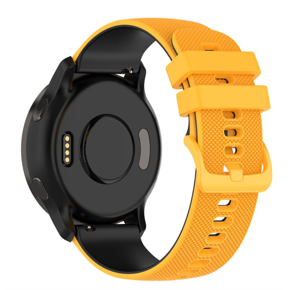 Mega fed Universal Garmin Silikone Urrem - Gul#serie_6