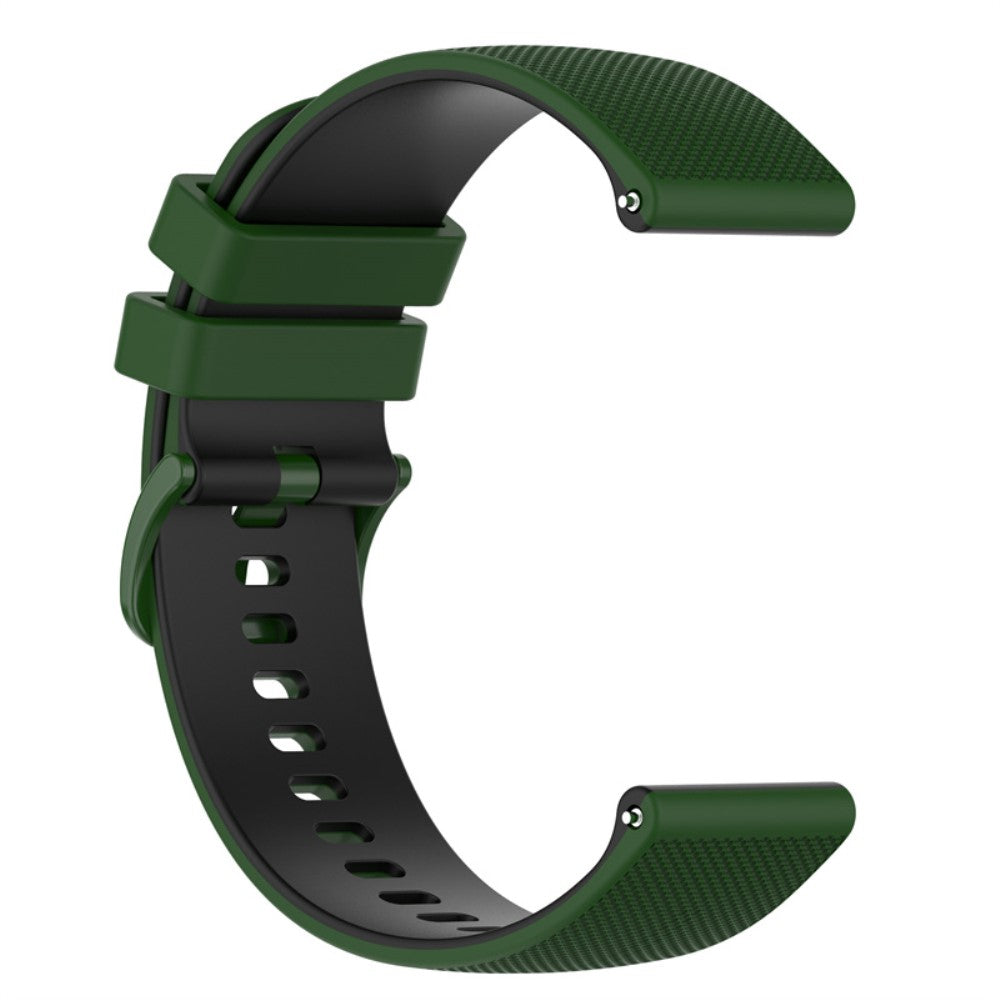 Mega fed Universal Garmin Silikone Urrem - Grøn#serie_7