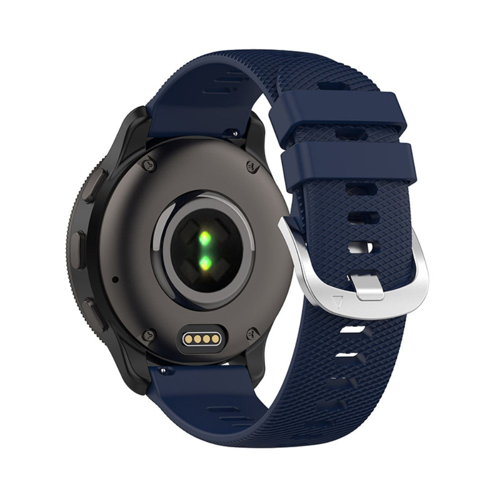 Meget slidstærk Universal Garmin Silikone Rem - Blå#serie_3