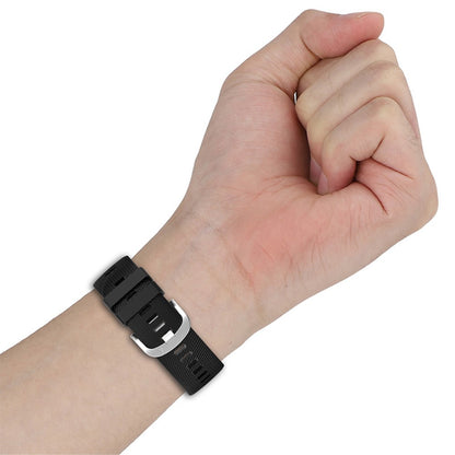Meget slidstærk Universal Garmin Silikone Rem - Blå#serie_3