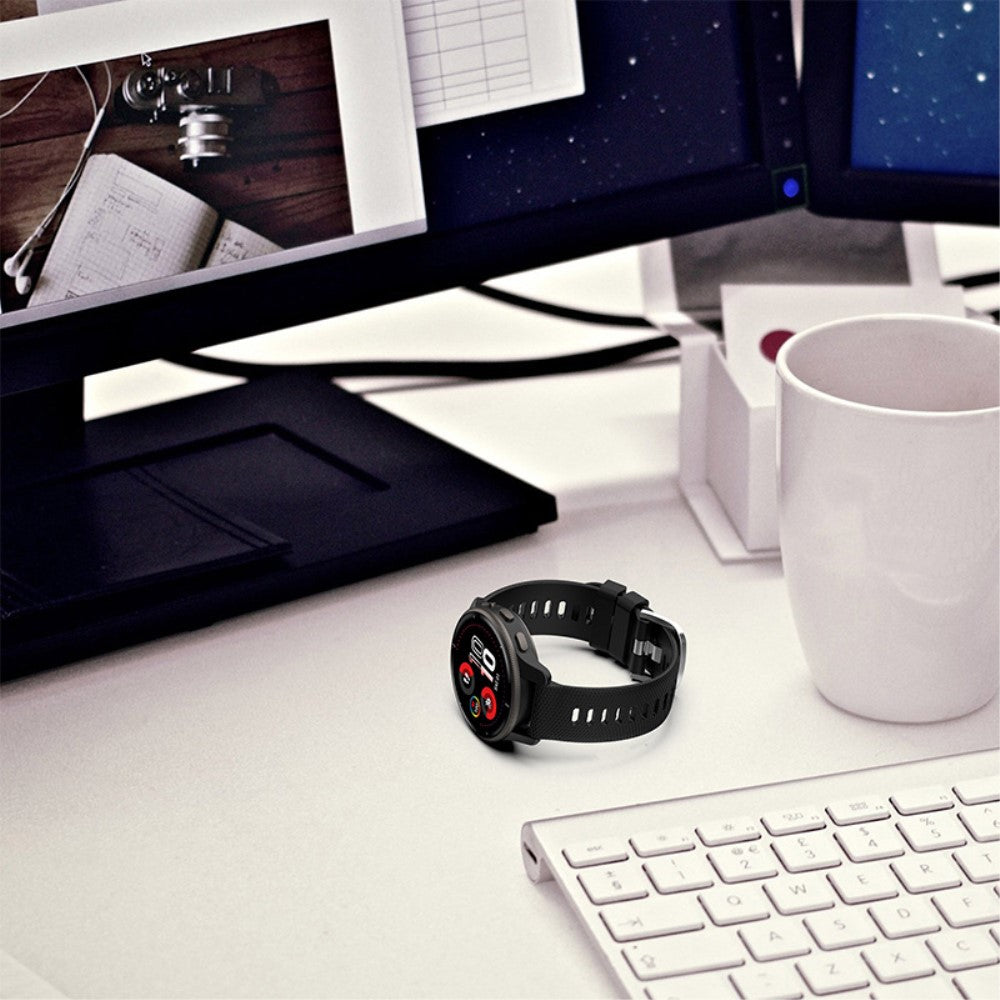 Meget slidstærk Universal Garmin Silikone Rem - Rød#serie_9