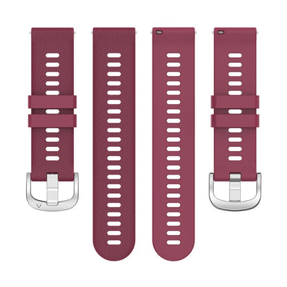 Meget slidstærk Universal Garmin Silikone Rem - Rød#serie_9