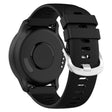 Correa de silicona de 20 mm con diseño de rayas cruzadas para reloj Garmin 