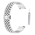 Correa de acero inoxidable Garmin Forerunner 965 / 955 / 945 / 265 / Descent G1 con herramienta 
