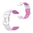 Correa de silicona bicolor para reloj Garmin Forerunner 920XT 