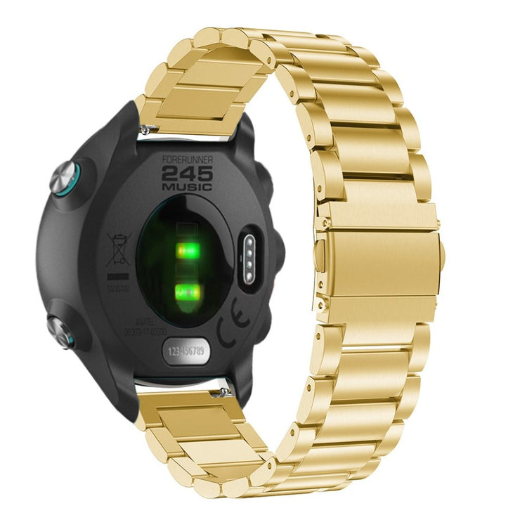 Meget godt Garmin Forerunner 245 Metal Rem - Guld#serie_3