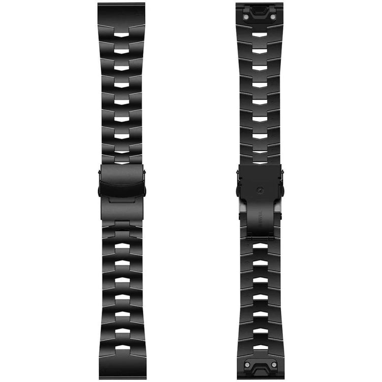 Solid Universal Garmin Metal Rem - Sort#serie_1