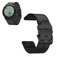 Correa de cuero + silicona de 26 mm para reloj Garmin 