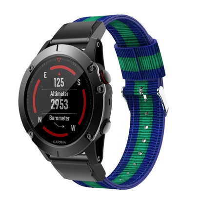 Vildt cool Garmin Venu Nylon Rem - Blå#serie_6