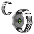 Correa de silicona de doble color para reloj Garmin Vivoactive 4S / Vivomove 3S de 18 mm 