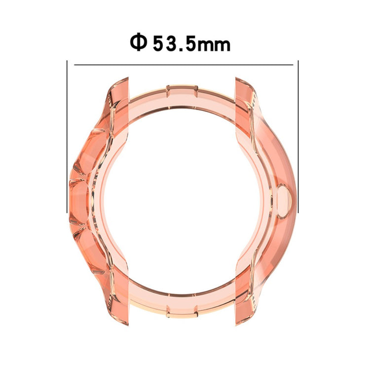 Universal Suunto Gennemsigtig Silikone Bumper  - Orange#serie_5