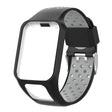 Correa de reloj de silicona de doble color TomTom Runner 2 / 3 / Multi-Sport 