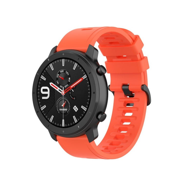 Vildt godt Amazfit GTR 47mm Silikone Rem - Orange#serie_5