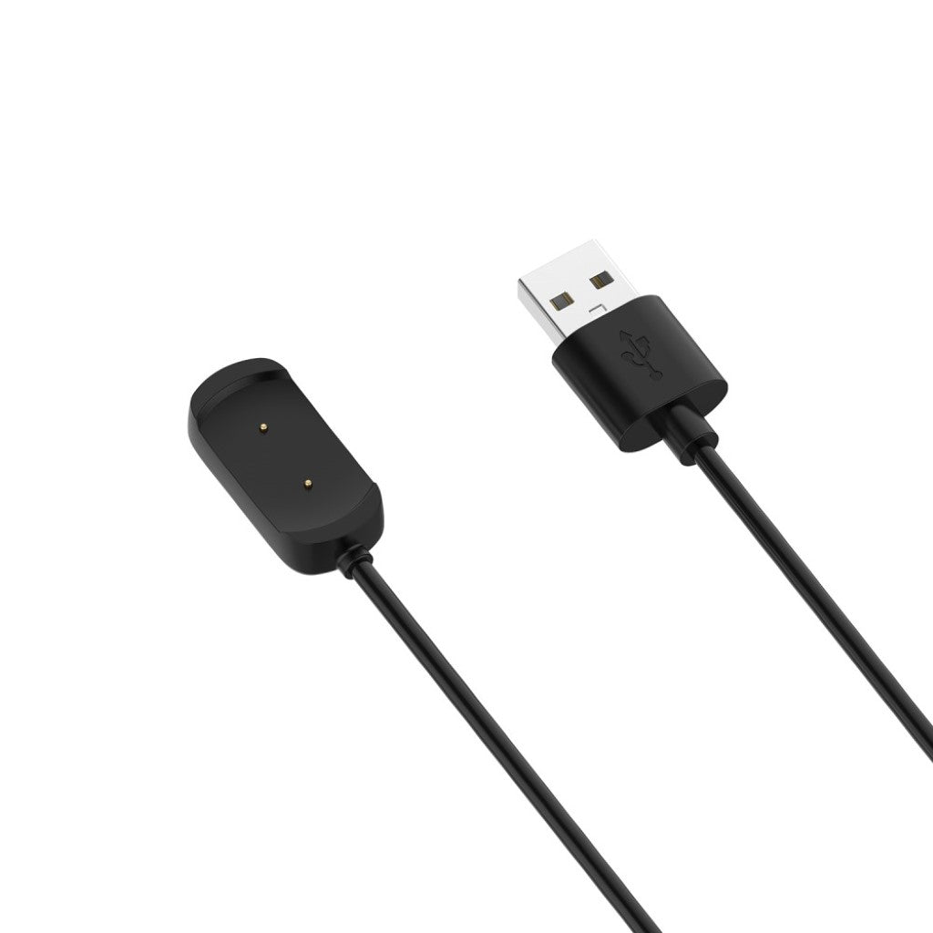 1m Plastik Amazfit GTR 42mm / Amazfit GTR 47mm USB Ladestation - Sort#serie_011