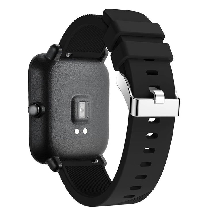 Super cool Amazfit Youth Silikone Rem - Sort#serie_1