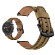Correa de reloj universal de cuero auténtico de doble quilla 