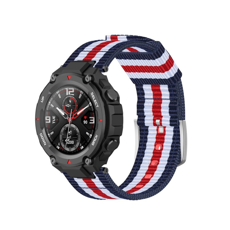 Kønt Amazfit T-Rex Nylon Rem - Flerfarvet#serie_7