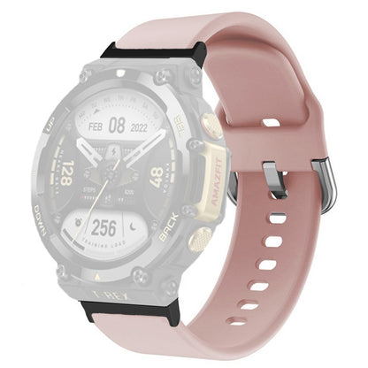 Rigtigt hårdfør Amazfit T-Rex 2 Silikone Urrem - Pink#serie_5