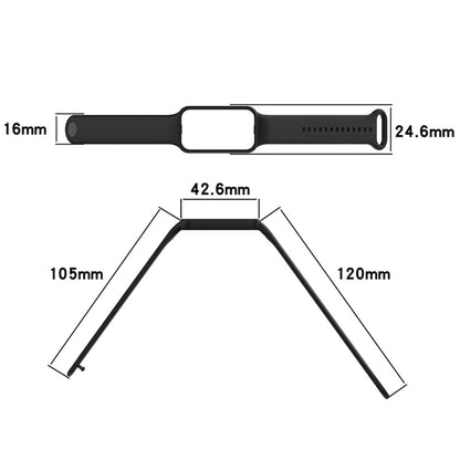 Vildt rart Amazfit Band 7 Plastik Rem - Grøn#serie_5
