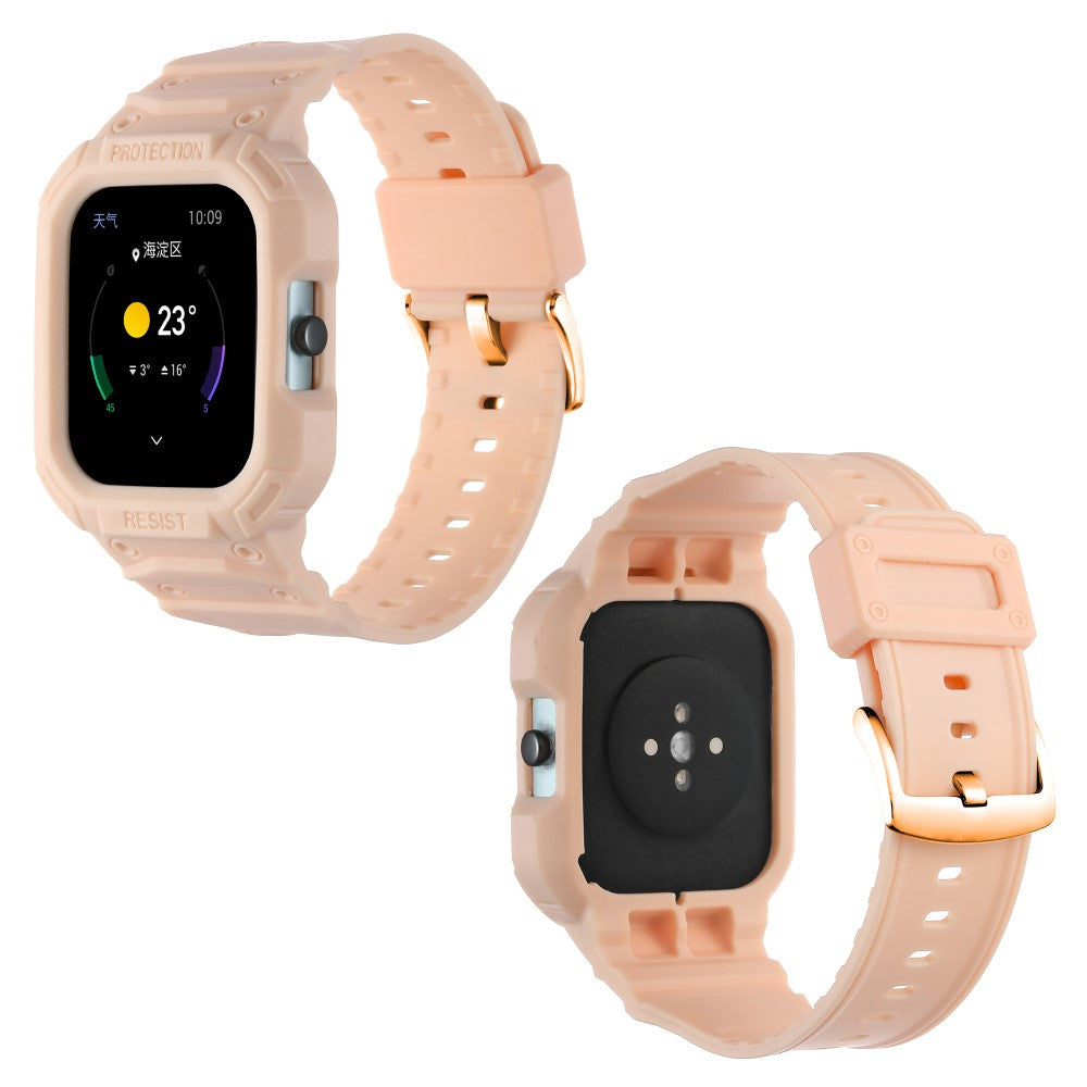 Super pænt Universal Amazfit Silikone Rem - Pink#serie_1