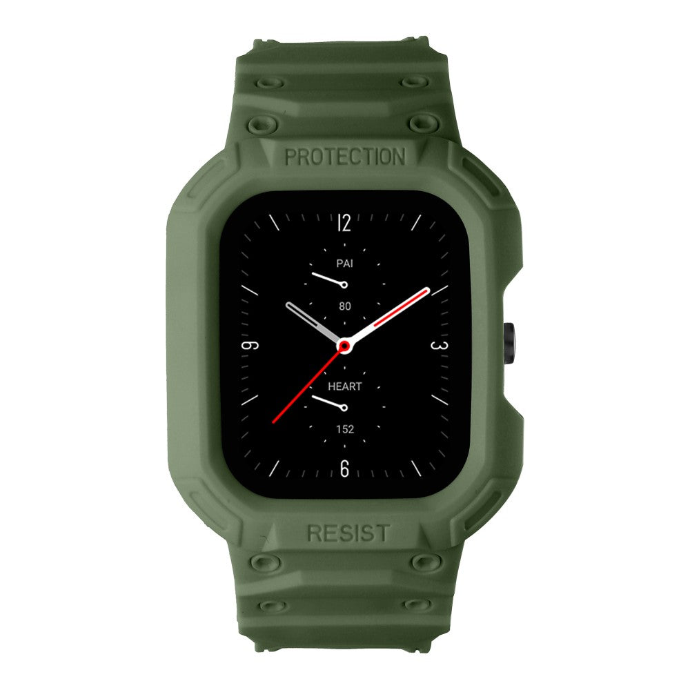 Super pænt Universal Amazfit Silikone Rem - Grøn#serie_3