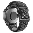 Correa de silicona de doble color de 22 mm para reloj Garmin y Coros 