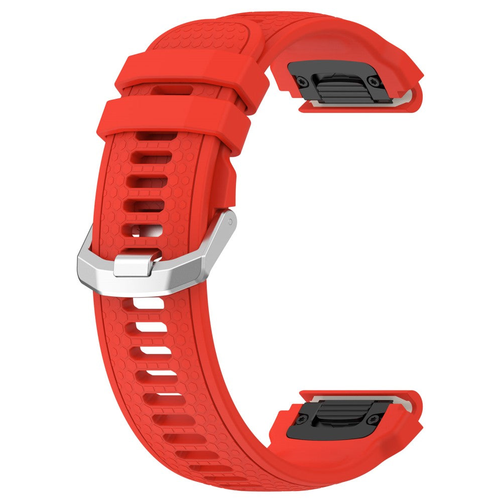 Helt Vildt Godt Silikone Universal Rem passer til Smartwatch - Rød#serie_5
