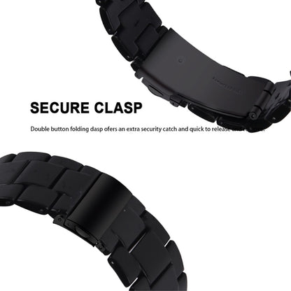 Super slidstærk Universal Fossil Plastik Rem - Sort#serie_9