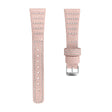 Pebble 2 / SE 2 / Time Round Correa de reloj de piel auténtica grande 