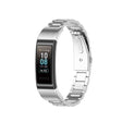 Correa de reloj de acero inoxidable de tres cuentas Honor Band 5 / 4