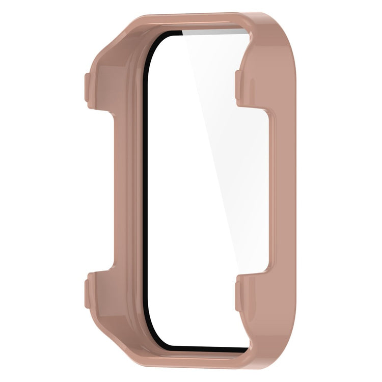 Meget Godt Realme Watch 3 Cover med Skærmbeskytter i Plastik og Hærdet Glas - Pink#serie_6